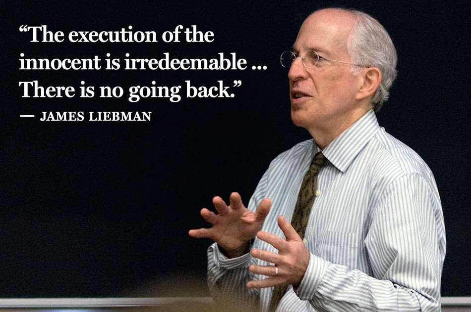 Columbia Law professor James Liebman, author of The Wrong Carlos