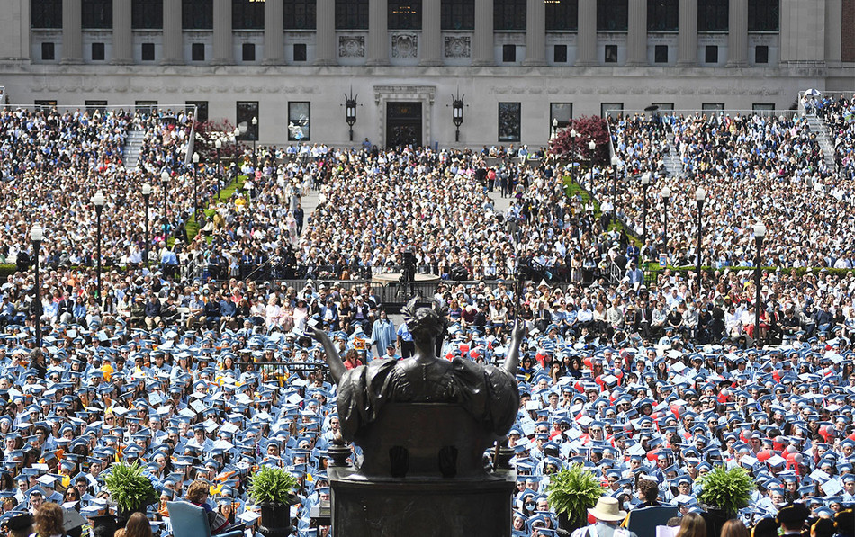 Columbia University 2022 commencement 