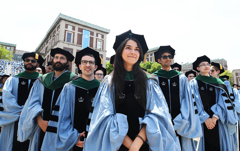 Columbia University Vagelos College of Physicians and Surgeons graduates at 2022 commencement