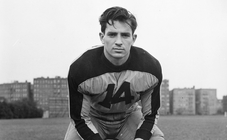Jack Kerouac on the Columbia football team