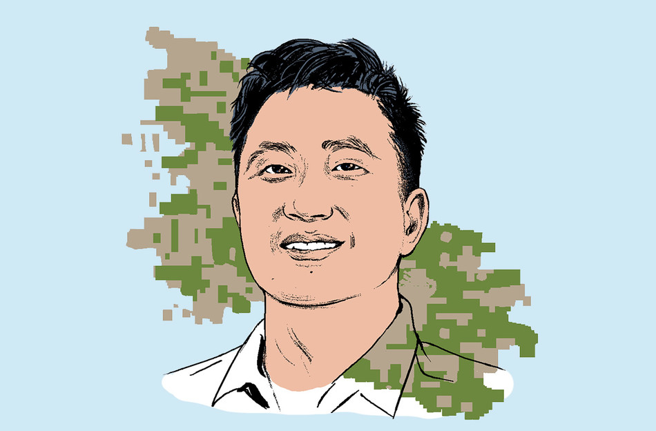 illustration of Peter Kim