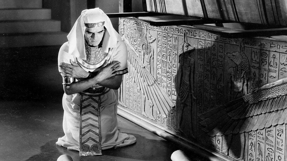 Boris Karloff in The Mummy 