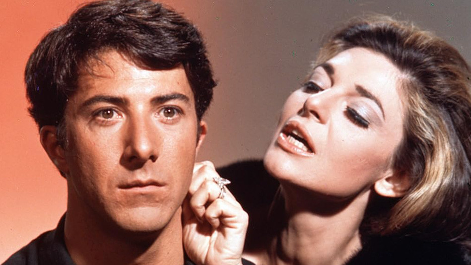 Dustin Hoffman and Anne Bancroft in "The Graduate"