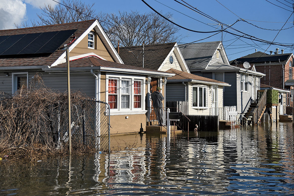 Flooding in Jamaica Bay