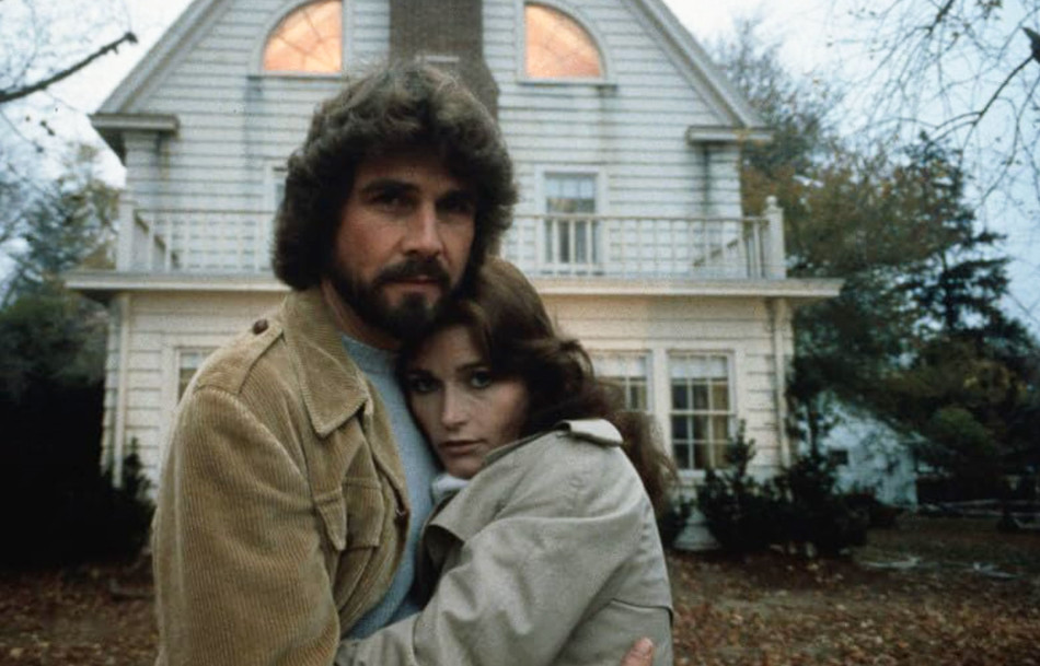 James Brolin and Margot Kidder in The Amityville Horror