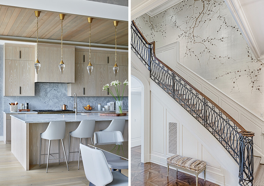 Rooms designed by Shelley Cekirge