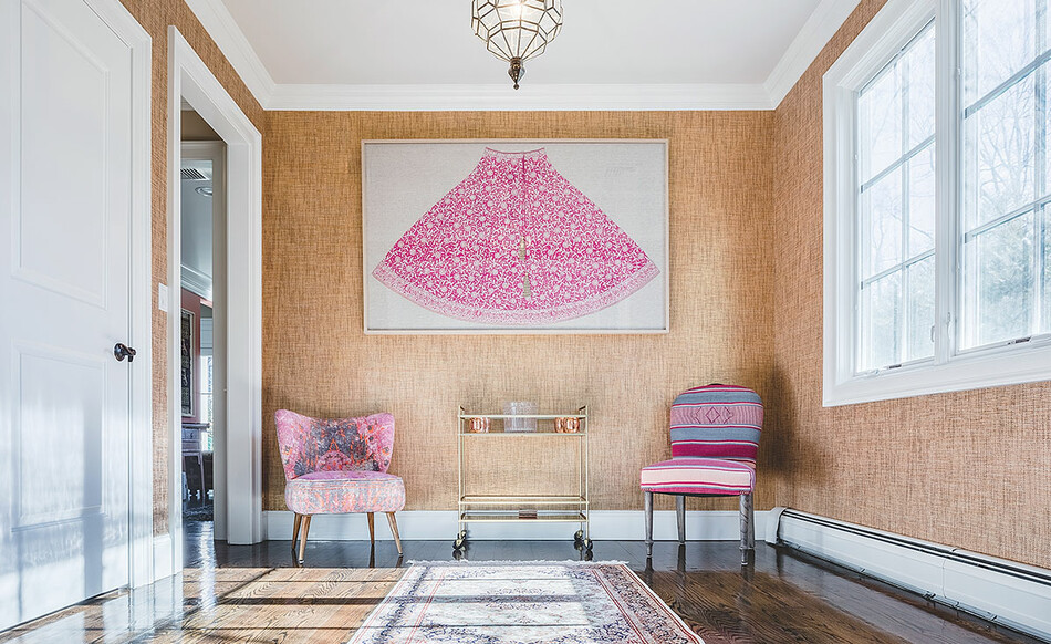 A room designed by Shelley Cekirge