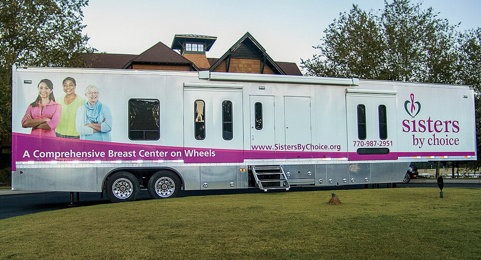 The Sisters by Choice mobile breast-cancer clinic