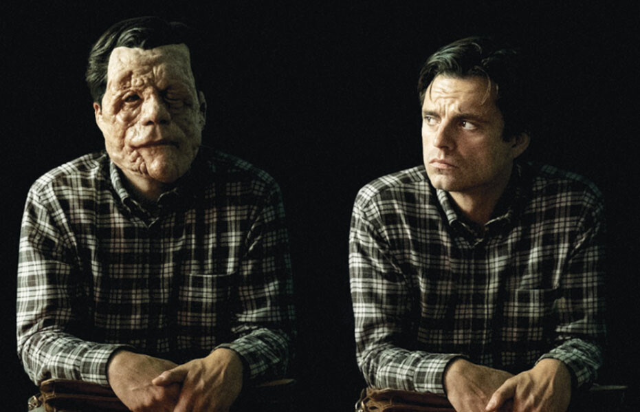 Adam Pearson and Sebastian Stan in A Different Man