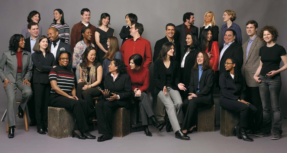 Group portrait of Columbia alumni