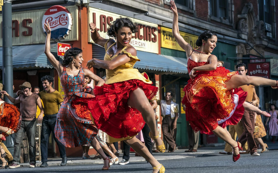 Anita DeBose and cast members in West Side Story