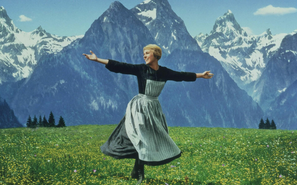 Julie Andrews in The Sound of Music