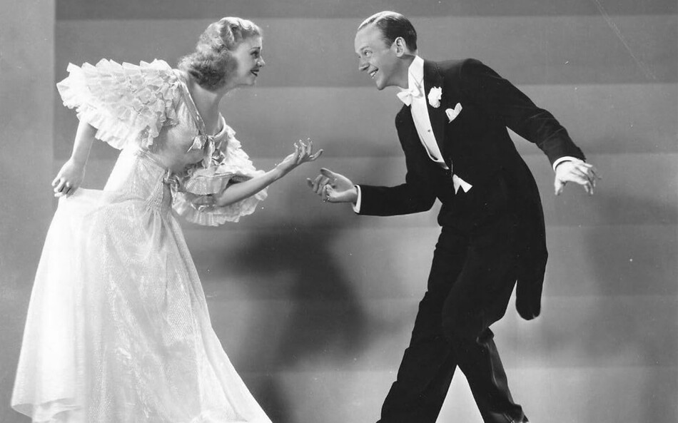 Ginger Rogers and Fred Astaire in Top Hat. (RKO Pictures / IMDb)