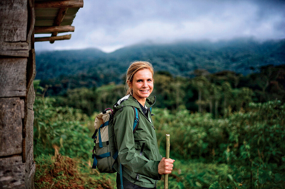 Mariana van Zeller in the Congo for an episode of Trafficked