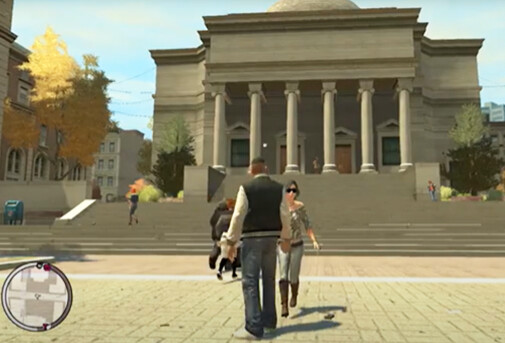 Columbia University campus in Grand Theft Auto