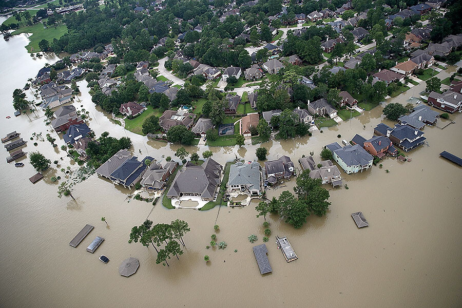 Houston under water