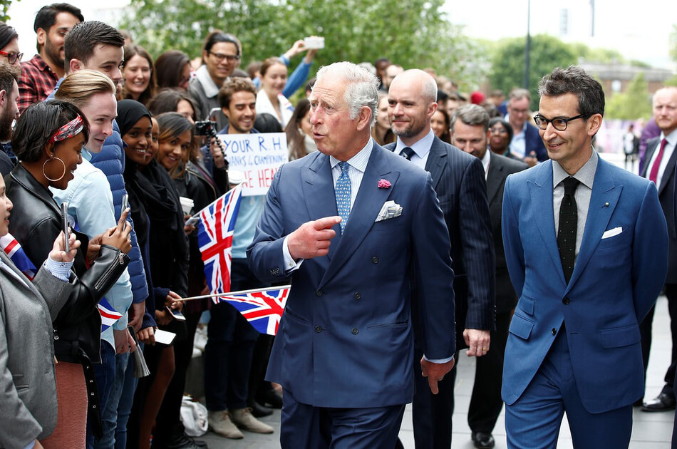 Federico Marchetti and King Charles III