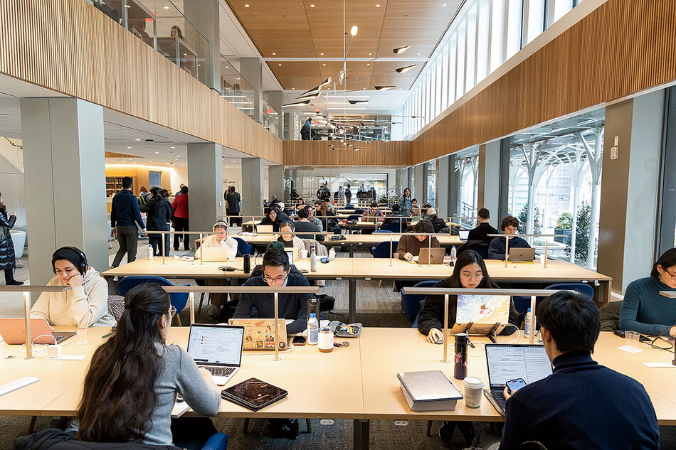 The Li Lu Law Library at Columbia
