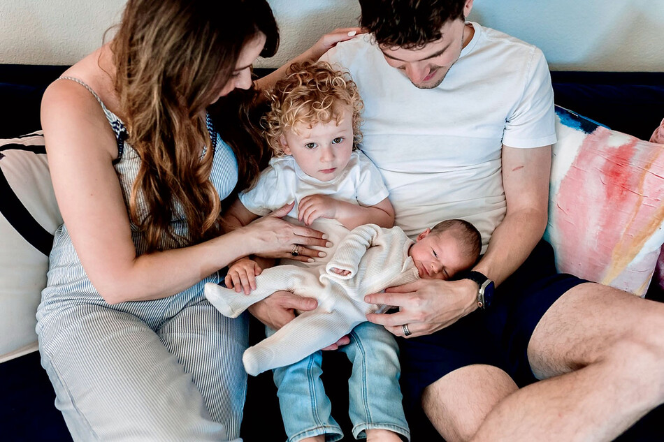 Lauren and Andrew Citro with their sons Everett and Atlas. 