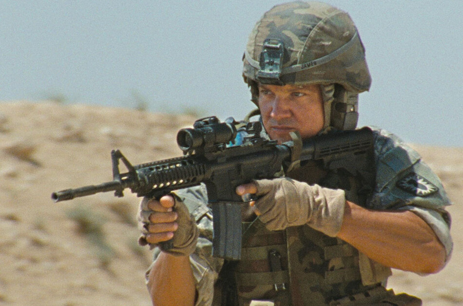 Jeremy Renner in The Hurt Locker