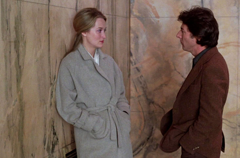 Meryl Streep and Dustin Hoffman in Kramer vs. Kramer