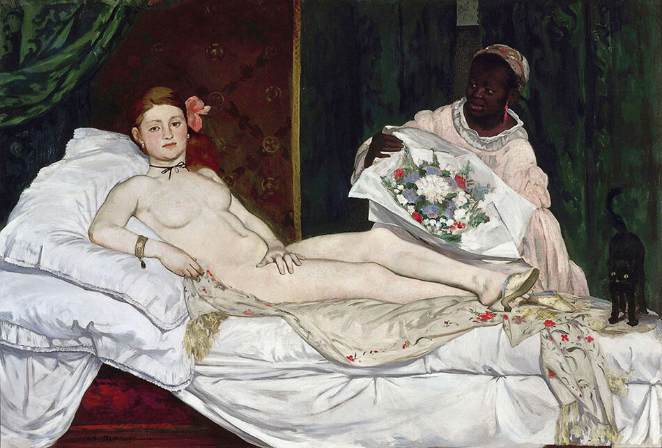Olympia by Edouard Manet
