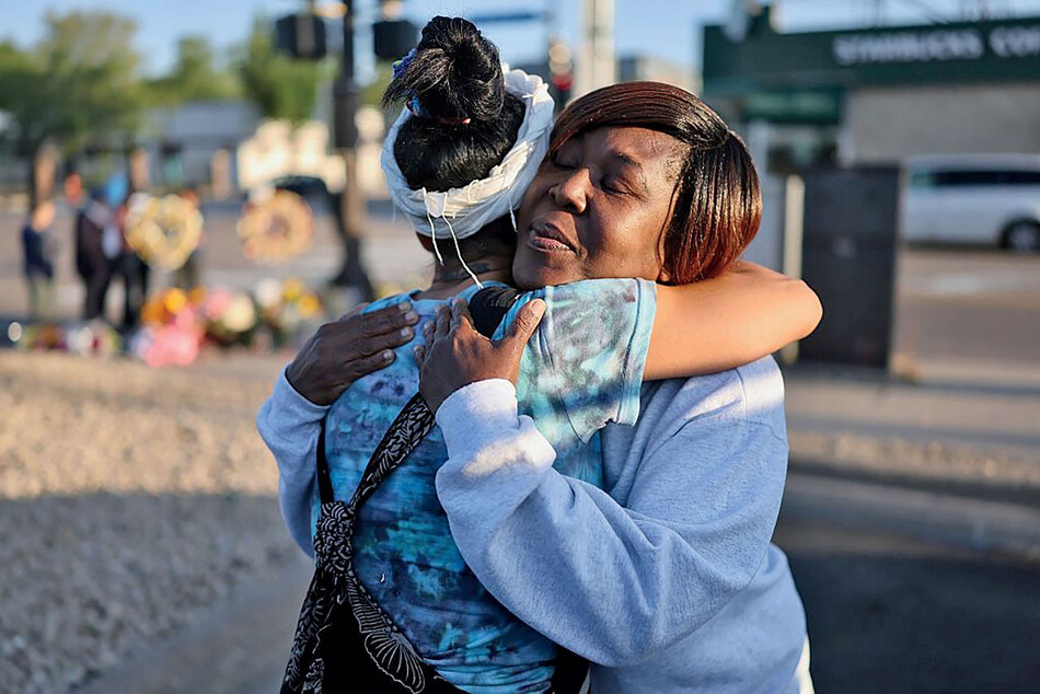 Minneapolis residents after the Annunciation Catholic School shooting in August 2025