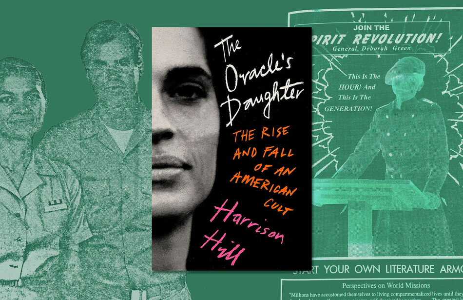 Collage on The Oracle's Daughter book