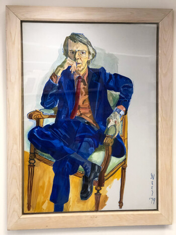 Painting of Jack Beeson by Alice Neel