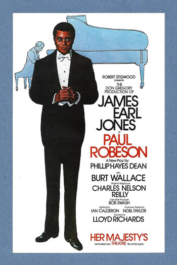 Poster for Paul Robeson starring James Earl Jones